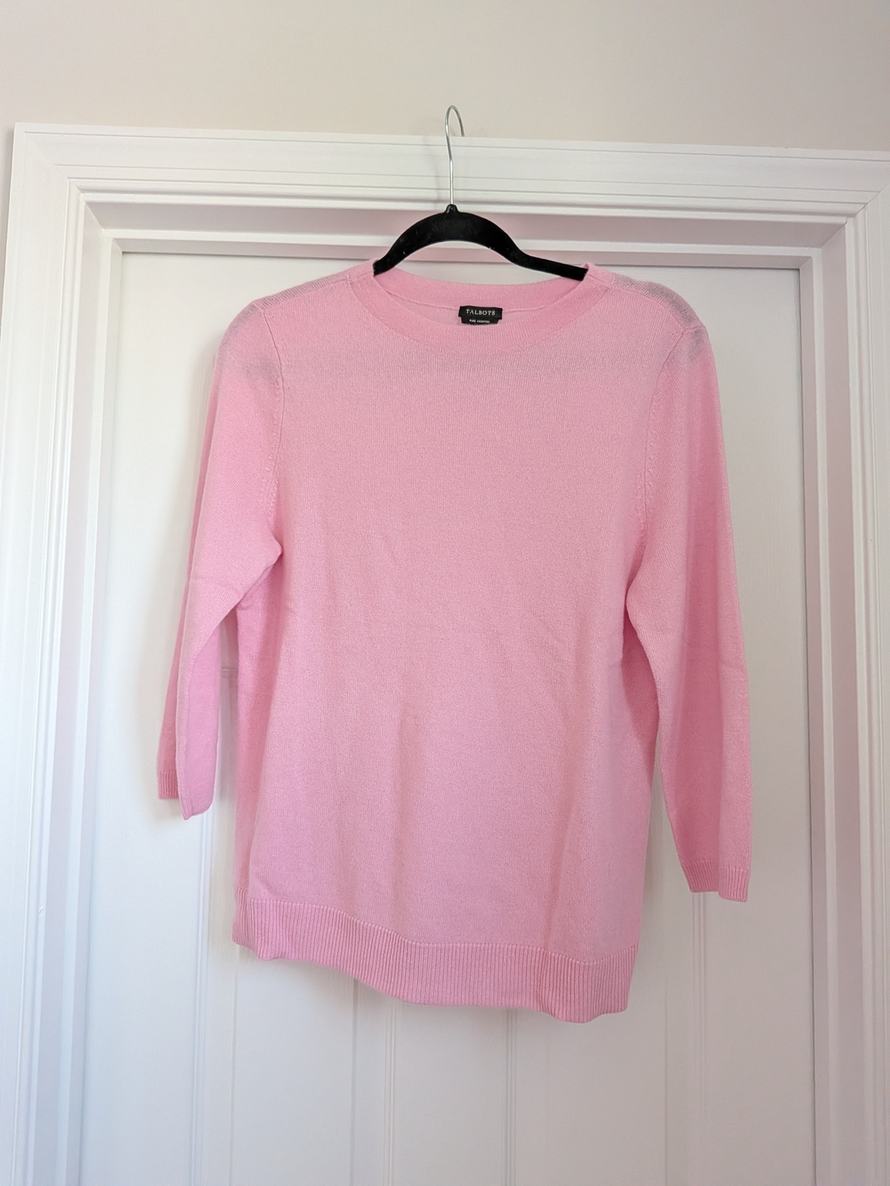 Talbots Light Pink Crewneck Sweater